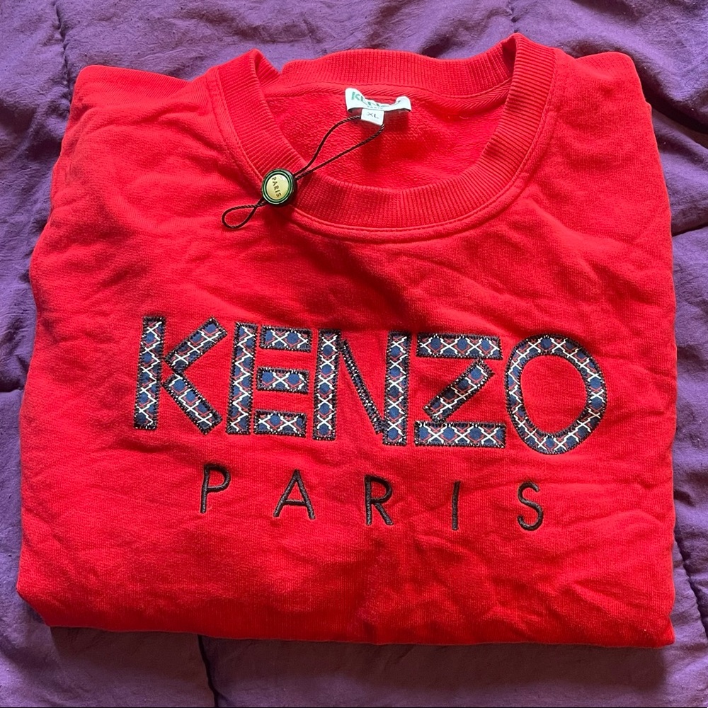 Authentic Red Kenzo Sweater